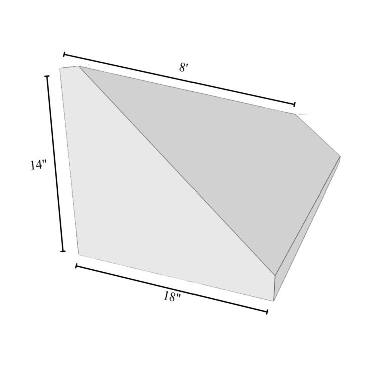 Interior Form 14"x18" - Mono Slab® EZ Form